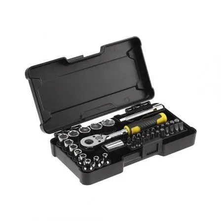 Juego de Dados Stanley 1/4” 37 Piezas STMT82672-0
