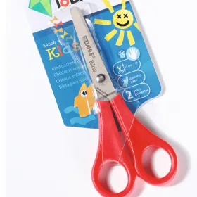 Tijera Infantil punta redonda 13 cm Roja Tijeras