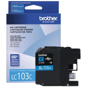 Tinta Brother LC103C Cian de Alto Rendimiento Tecnologia