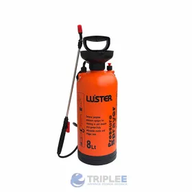 Pulverizador Manual 8L Luster con Lanza de Acero Aseo Industrial