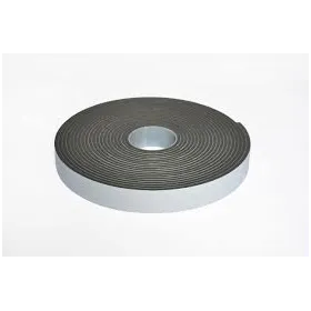 Cinta Espuma Adhesiva 1C PVC Negra 3 mm x 25 mm x 25 m Cintas