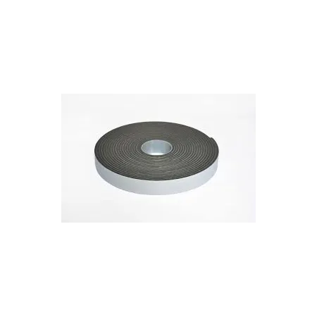 Cinta Espuma Adhesiva 1C PVC Negra 3 mm x 25 mm x 25 m Cintas
