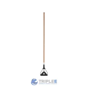 Porta Mopa Metálico con Mango de Madera Triplee 7015000011203 Aseo Industrial