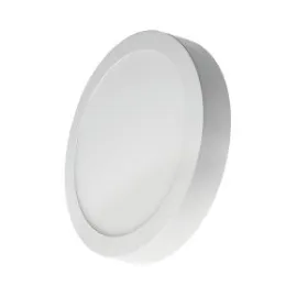 Panel Led Redondo Sobrepuesto 12W 3000K Stanford QS-312W-6500K Electricidad