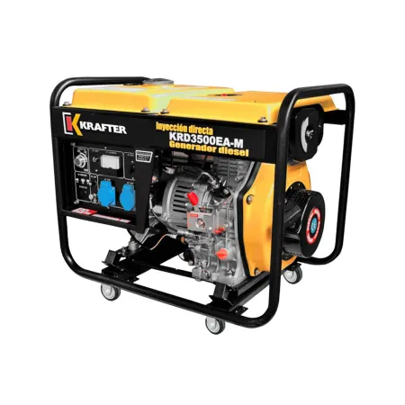 GENERADOR DIESEL 3,5 KVA P/E 220V KRD3500EA-M Generadores Electricos