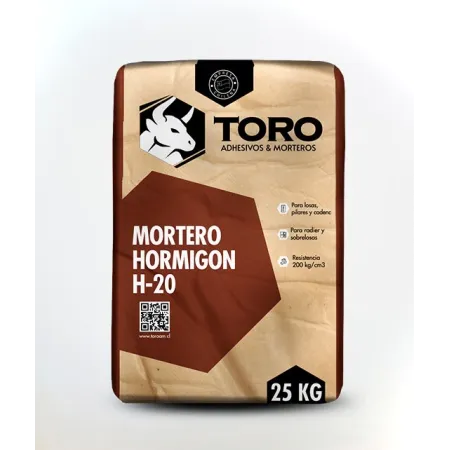 Hormigón Preparado H20 Toro 25 kg Cemento y Morteros