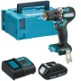 Taladro Atornillador makita 18v 13 mm DDF487SY1J Taladros inalambricos