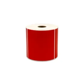Etiqueta Térmica Roja 70 x 100 mm – Rollo de 500 Etiquetas Etiquetas adhesivas térmicas