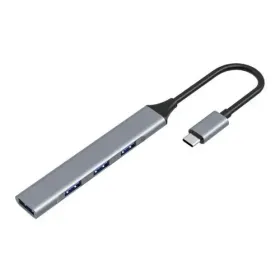 Adaptador USB C a USB 3.0 4 en 1 Utek 0060145 Tecnologia