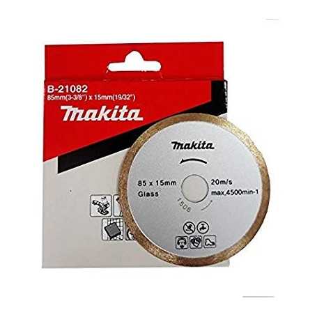 Hoja de diamante Makita 80 mm 85 x 15 x 4 mm B 21082