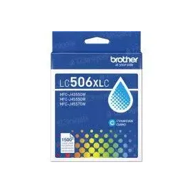 Tinta Cian Brother LC506XLC Alto Rendimiento para MFC-J6960DW Tinta inyección impresora