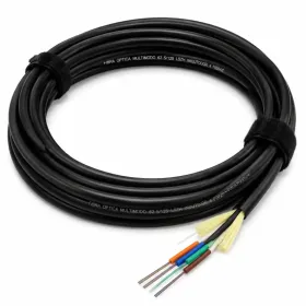 Fibra Óptica Multimodo 62.5/125 µm LSZH Indoor/Outdoor 4 Hilos (4 Cores) Cable fibra optica