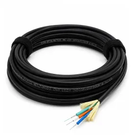 Fibra Óptica Multimodo OM3 LSZH Indoor/Outdoor 4 Hilos Cable fibra optica