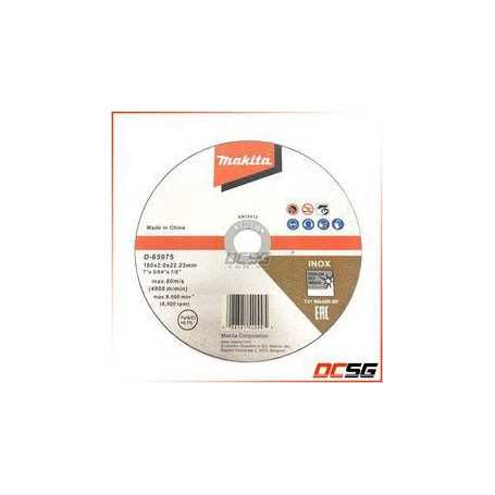 Disco de Corte Makita D-65975 180x2,0x22,23mm Rvs