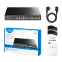 Switch Cudy GS1024 24 Puertos Gigabit Metal - vista detalle