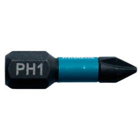 Destornillador de Impacto negro tornillo bit PH1 B-63600