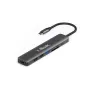 Adaptador USB tipo C 7 en 1 USB 3.0, Hdmi, SD, Microsd, USB 2.0 Cables tecnologicos