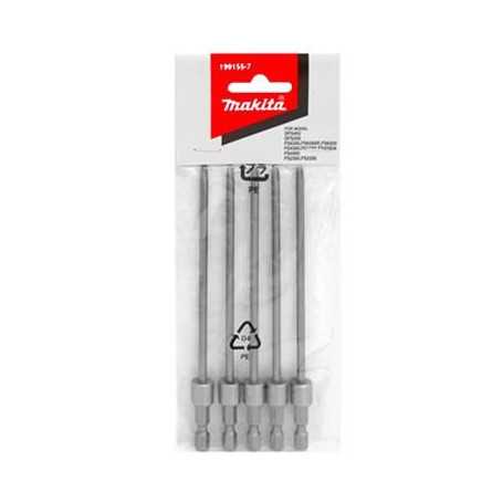 Lot de 5 embouts PHILLIPS 2 MAKITA 199155-7 pour pour Visseuse à pl