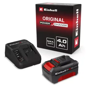 Batería Einhell 18V 4,0Ah + Cargador Rápido Power X-Change 4512042 Bateria para herramienta
