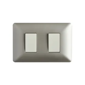 Interruptor Doble (9/15) 10A 250V Stanford Chanpagne Electricidad