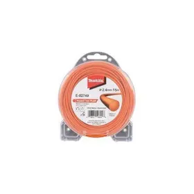 Nylon Redondo Naranjo/2.4 Mm/15 Mt Makita Accesorios de herramienta