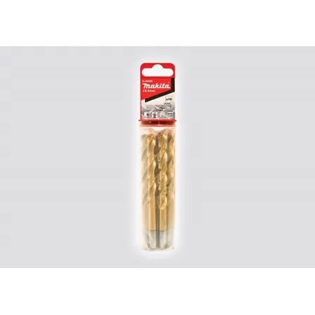 Broca HSS-TIN Metal 10 Pcs Makita - Todas las Medidas Brocas