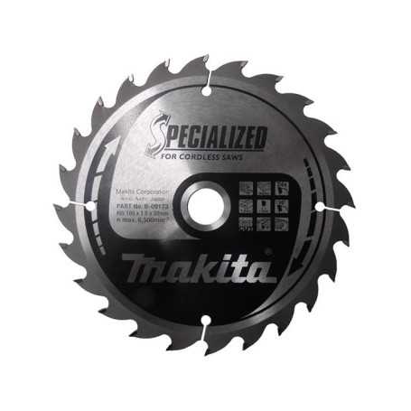 Disco 7-1/4" X 24 Dientes, EJE 20MM Madera EFFICUT B-62038 Makita