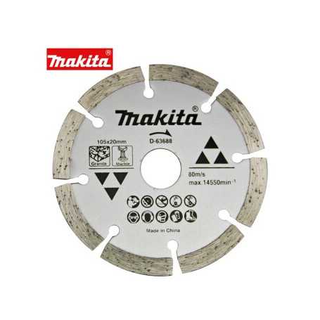 Disco Diamantado 105mm X 20mm Seg/Granito/Marmol, Anillo 16 D-63688 Makita