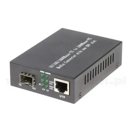 Media Converter Gigabit SFP a RJ45 10/100/1000 Mbps Networking