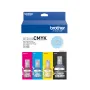Kit de Tintas Brother BTD100CMYK - Cian, Magenta, Amarillo y Negro Tinta inyección impresora - vista detalle