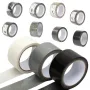 Cinta Tela Impermeable Gris 25 mm x 50 m Cintas