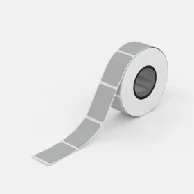 Cinta Plateada para Rotuladora Niimbot N1 14 × 30 mm – 210 Etiquetas Cintas Rotuladoras