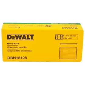 Clavos DeWALT GA18 32 mm 5.000 Unidades DBN18125 Accesorios de herramienta