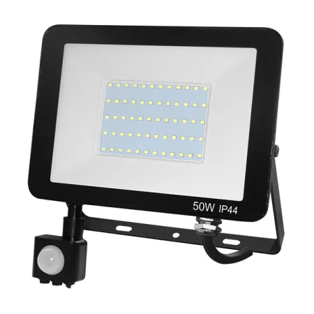 Proyector Led Slim con Sensor de Movimiento 50W 6500K Electricidad