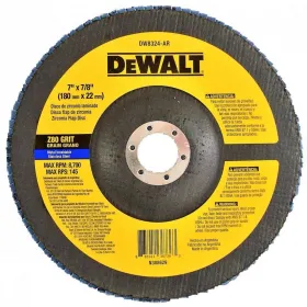 Disco de Lija Traslapado 7" Dewalt - Todos los Granos Lijas