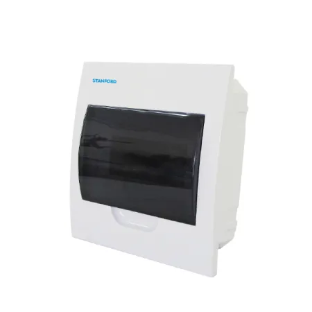 Tablero Eléctrico Embutido Stanford 8 Polos con Tapa Blanca Electricidad