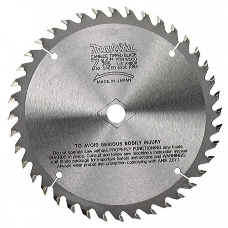 Disco 8-1/4 X 24 DIENTES, EJE 30 Mm. y BUJE 25 Mm. (2702X) Makita Accesorios de herramienta