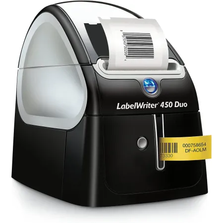 Impresora Rotuladora y etiquetadora DYMO 450 DUO Impresora de Etiqueta