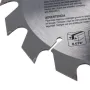 Disco de Sierra Makita D-03420 7-1/4” (185 mm) 16 Dientes para Madera Corte Rápido Disco para sierra