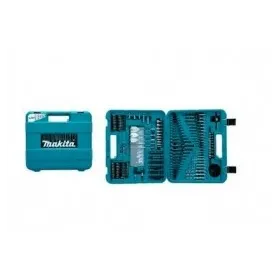 SET de BROCAS 100 PCS HSS-R METAL, Albañileria X5 Maletas Makita Accesorios de herramienta