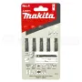 Hoja de Calar Makita Nº 4 60 mm 9 TPI para Madera, Plástico, Aluminio y Acero Dulce A-85874 Accesorios sierras caladoras
