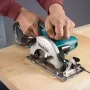 Sierra Circular 5-3/8 (136 mm)  3.600 rpm. (0°:51mm / 45°:35mm) 2,7 kg. / 2 Baterías Li-ion 3,0Ah + Cargador Herramientas - v