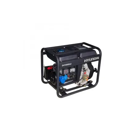 Generador Hyundai Diesel 6/6, 5 Kw/kva Partida Eléctrica Monofásico Abierto Generadores Electricos