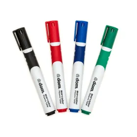 Plumón para Pizarra Blanca Colores Negro, Rojo, Verde y Azul Pizarras