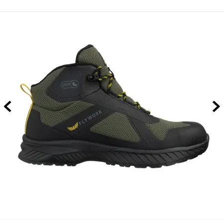 Zapatilla de Trabajo Edelbrock Fly Work 2 DK Green Calzado Seguridad