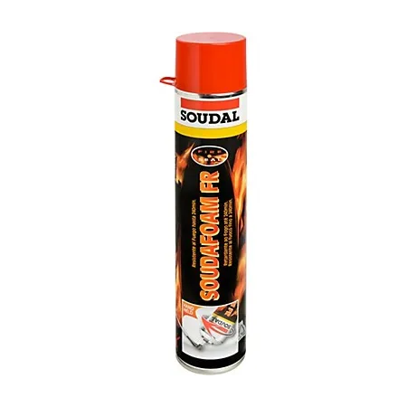 Espuma Poliuretano Ignífuga RF 750 ml Soudal Sellos y adhesivos