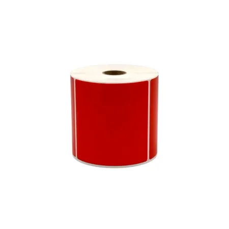 Etiqueta Térmica Roja 70 x 100 mm – Rollo de 500 Etiquetas Etiquetas adhesivas térmicas