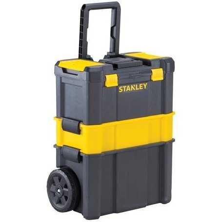 ▷ CARRO ESSENTIAL 3 EN 1 CON RUEDAS, Caja Stanley