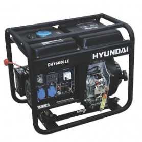 Generador Hyundai Diesel 5.5 Kva Partida Eléctrica Monofásico Abierto