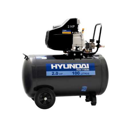 Compresor de aire 2 hp 100 Litros Hyundai Correa